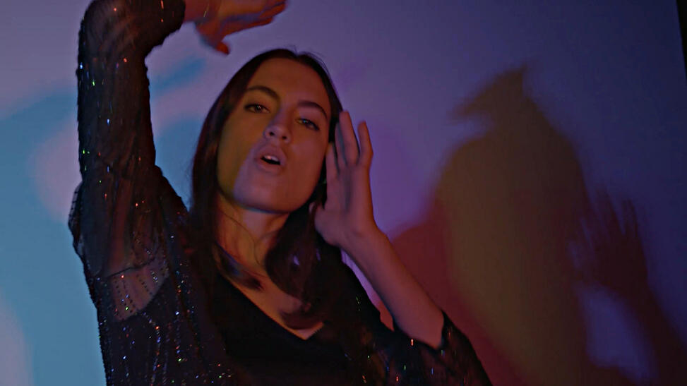 Dans la glace tri color