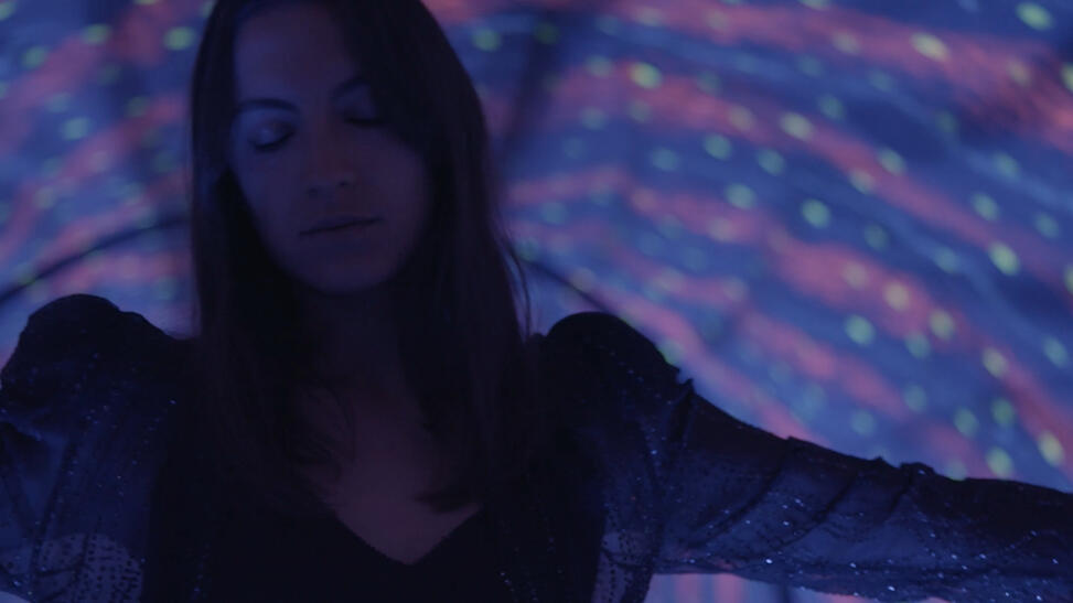 Dans la glace tunnel